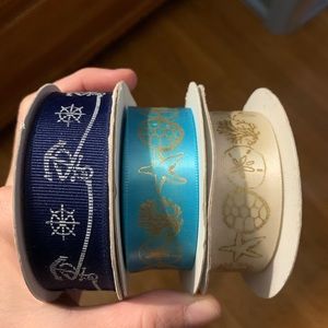 30 yards nautical ribbon - brand new